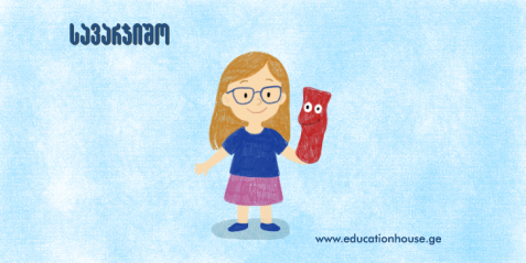 კომუნიკაციური უნარების განვითერება თემა Deutsch mit Socke/გერმანული წინდასთან ერთად