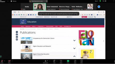 ციფრული მოქალაქეობის განათლების ევროპულ წელთან დაკავშირებით