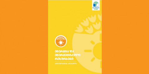 ენერგია და ენერგეტიკული  რესურსები  (აქტივობების კრებული)