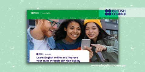 www.learnenglish.britishcouncil.org- პლატფორმა ინგლისური ენის შემსწავლელთათვის